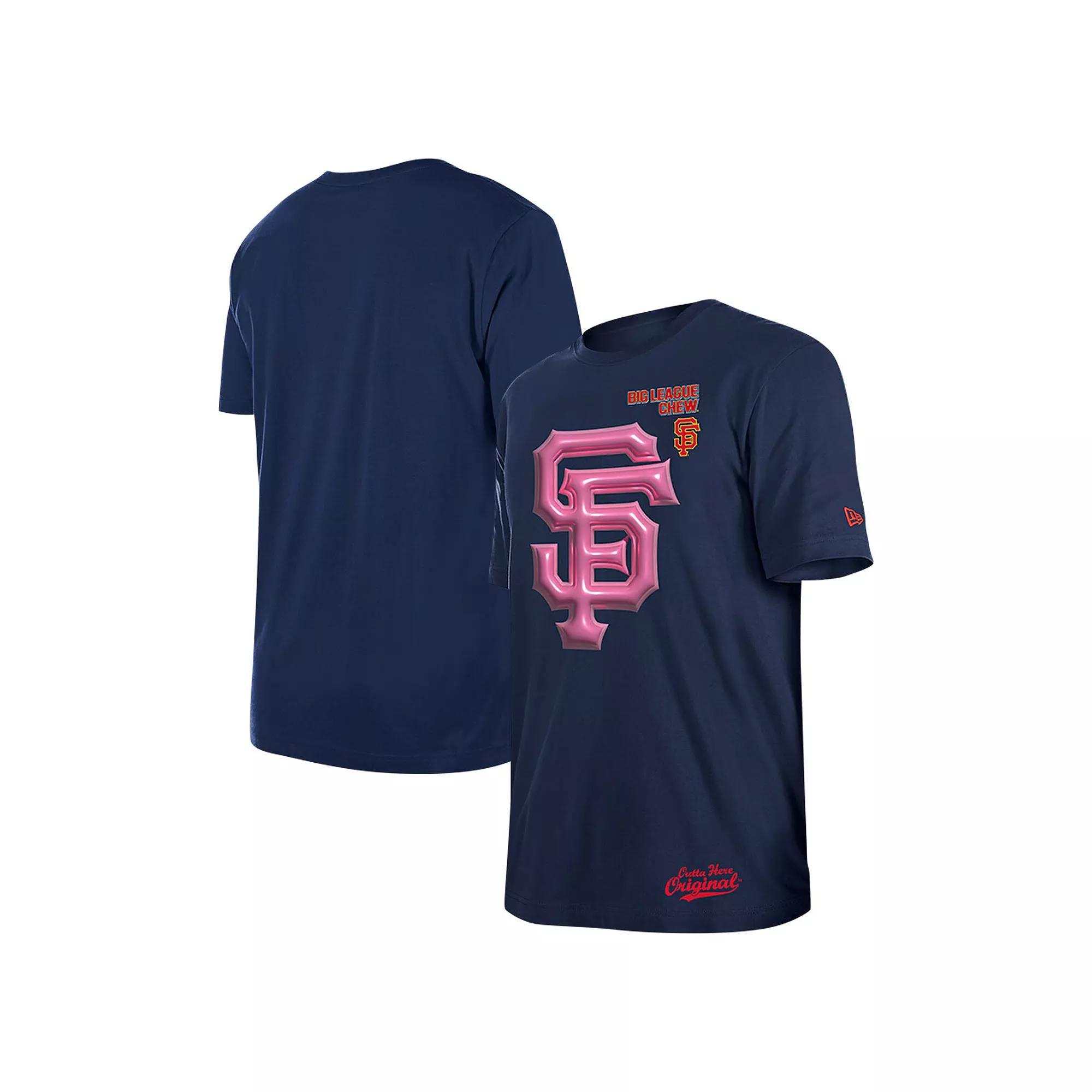 Men's New Era Navy San Francisco Giants Big League Chew T-Shirt, Size: XL, Blue Product Image