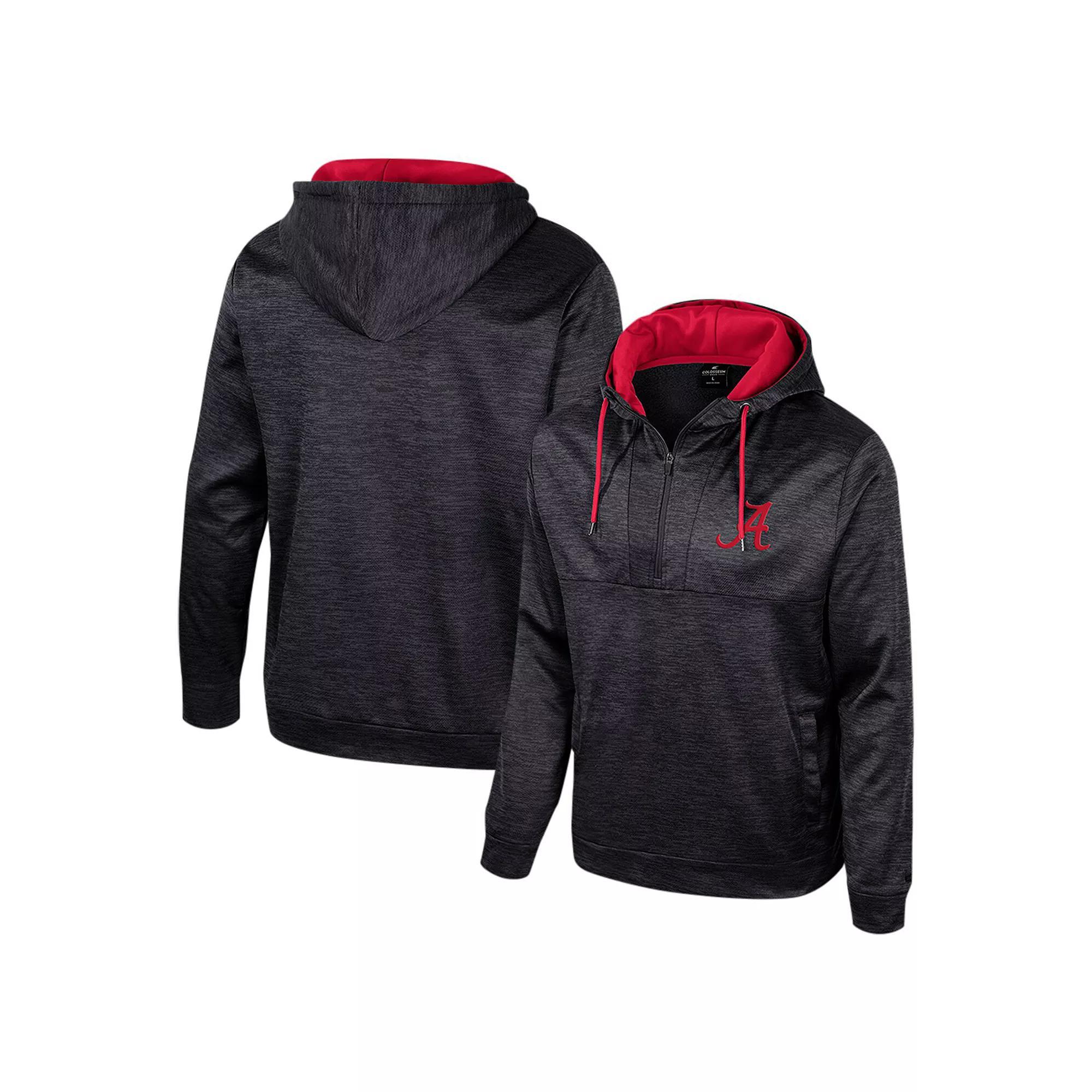 Men's Colosseum Black Ohio State Buckeyes Cypher Half-Zip Hoodie, Size: XL Product Image