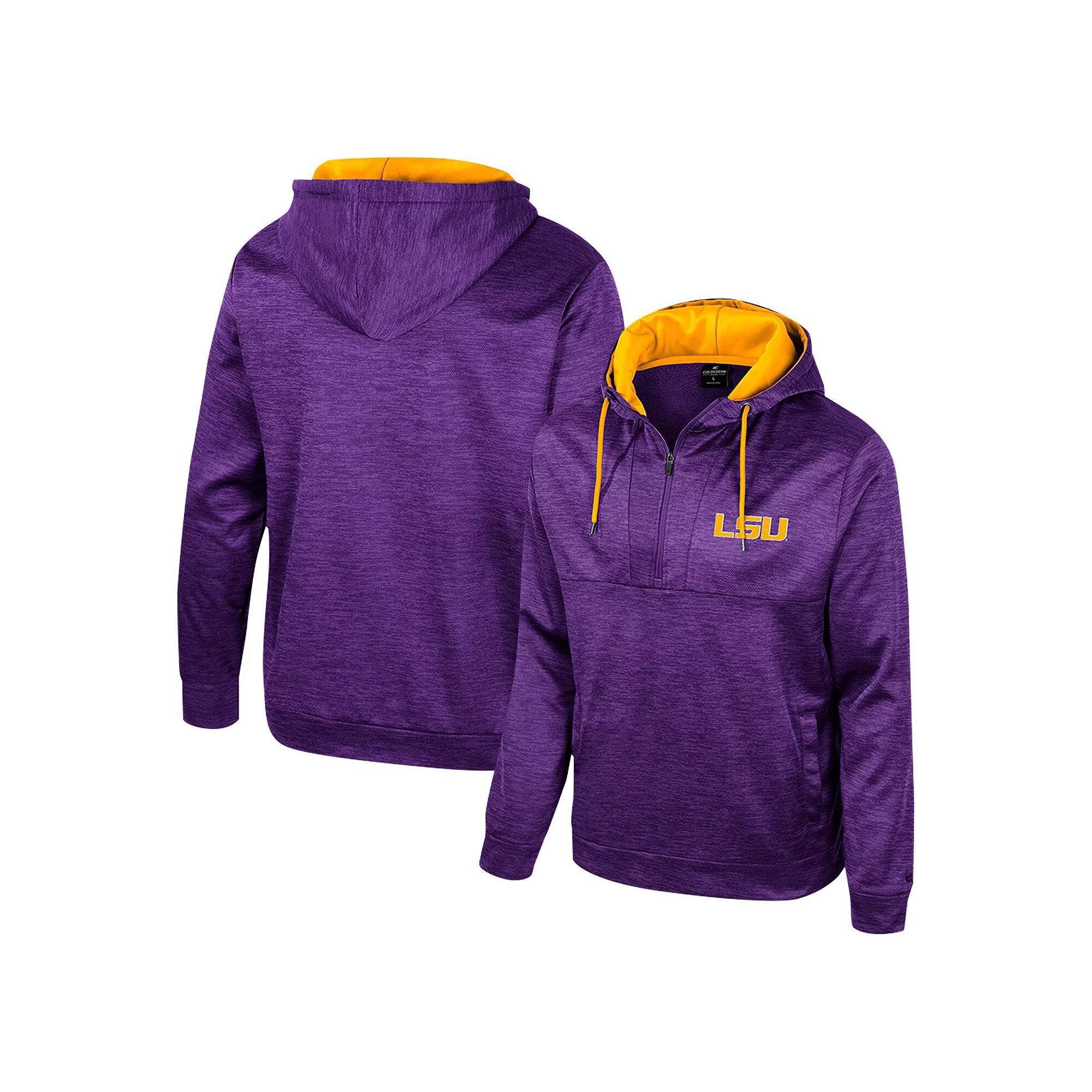 Men's Colosseum Navy Michigan Wolverines Cypher Half-Zip Hoodie, Size: Large, Blue Product Image