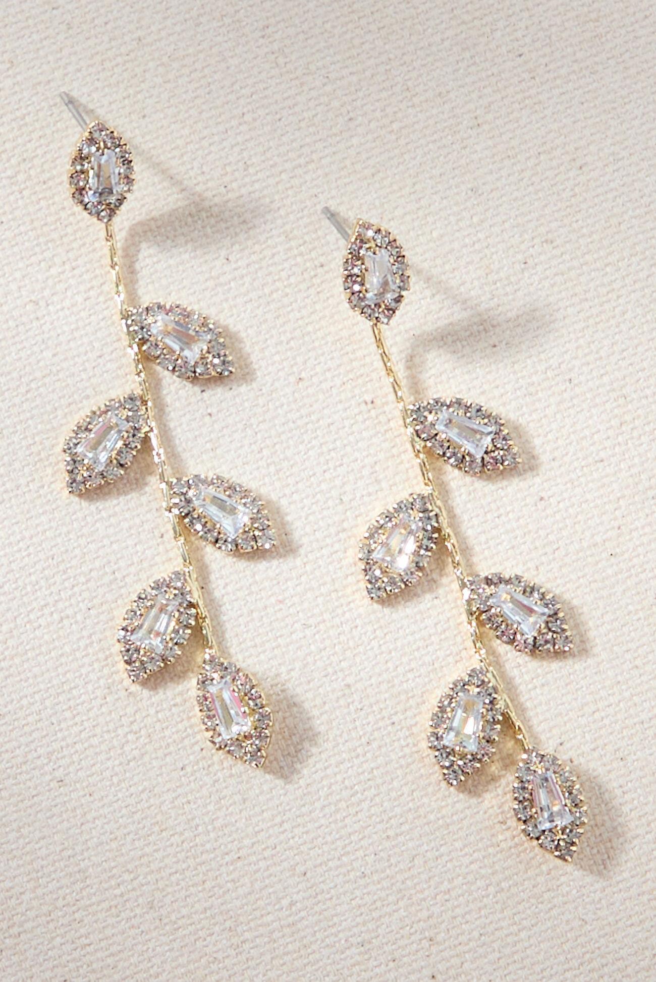 Crystal Vine Earrings Product Image