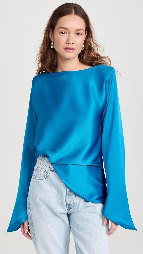 REV The Evie Shoulder Pad Top | Shopbop Product Image