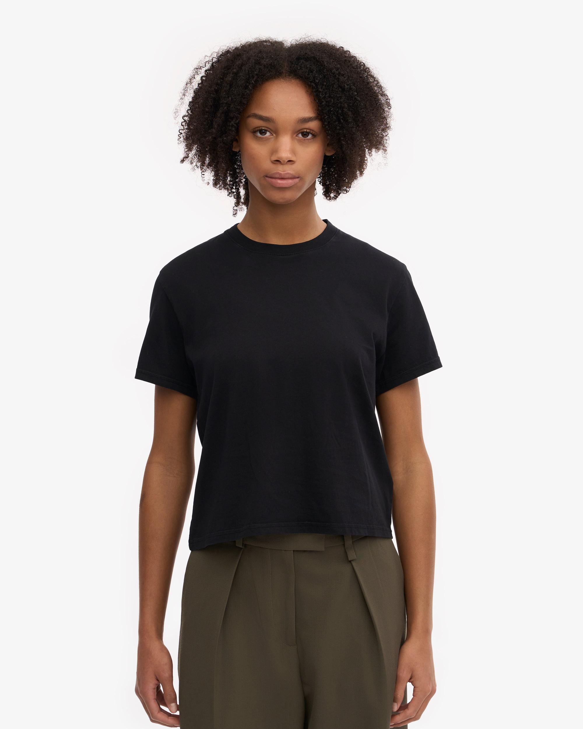 Type: CS2057/Organic Boxy Crop Tee/F Product Image