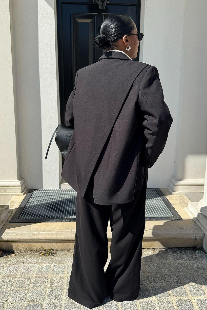 Oversized Open Back Blazer Product Image