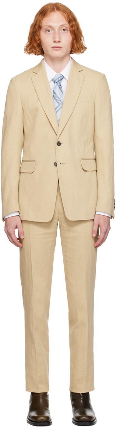 DRIES VAN NOTEN Single-breasted Suit Jacket In 200 Hay Product Image