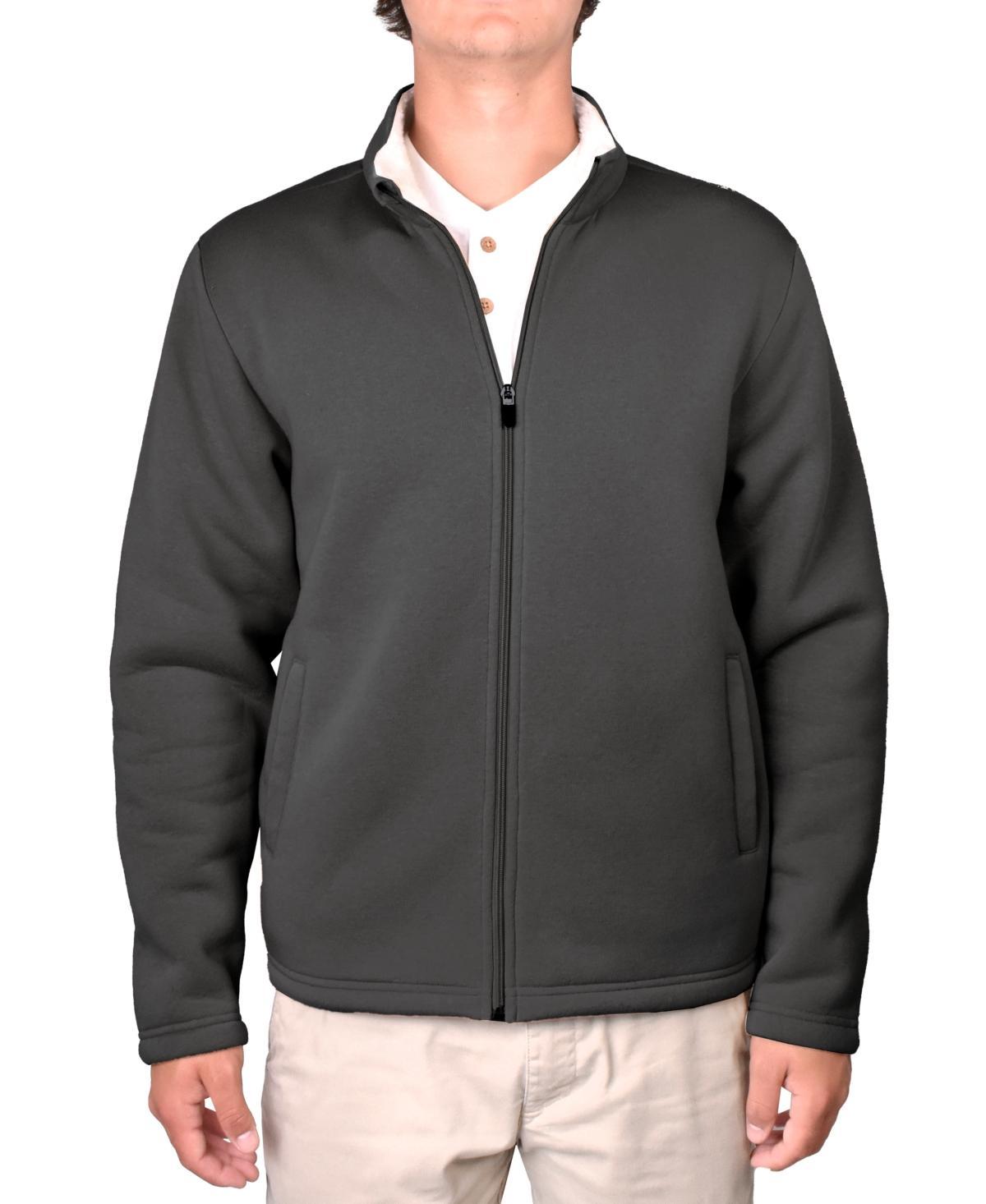 Vintage 1946 Mens Zip Front Fleece Hoodie Product Image