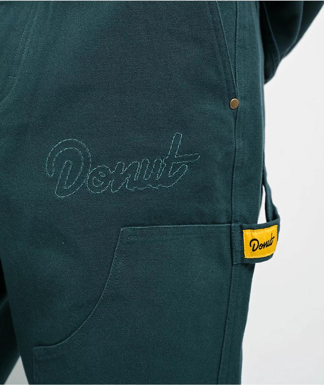 Donut Wrench Double Knee Green Carpenter Jeans Product Image