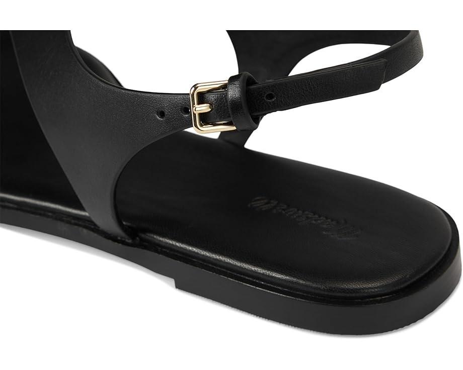 Millie Thong Lace Up Sandals - Suede Grom Product Image