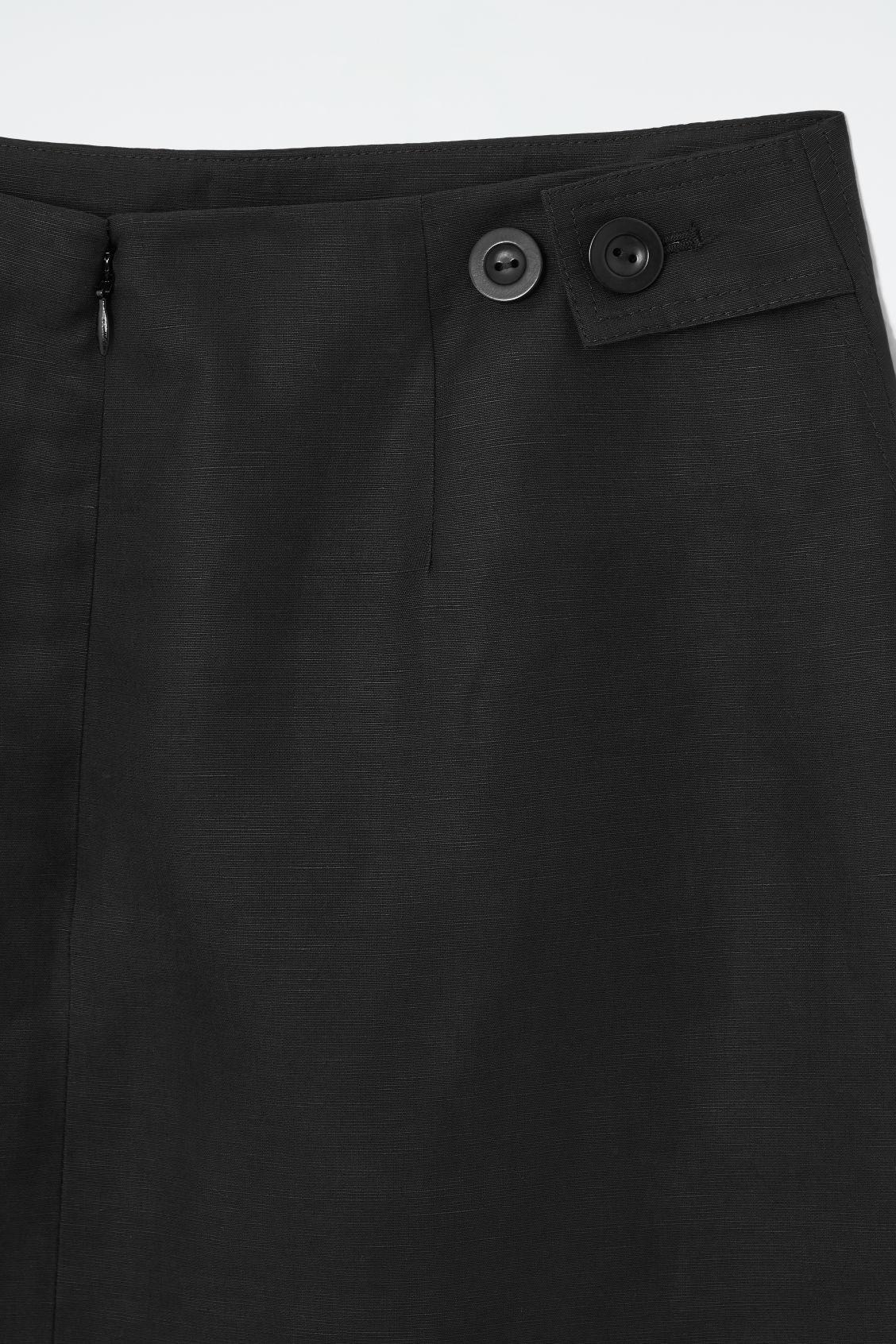 Womens Felted Tweed Miniskirt Product Image