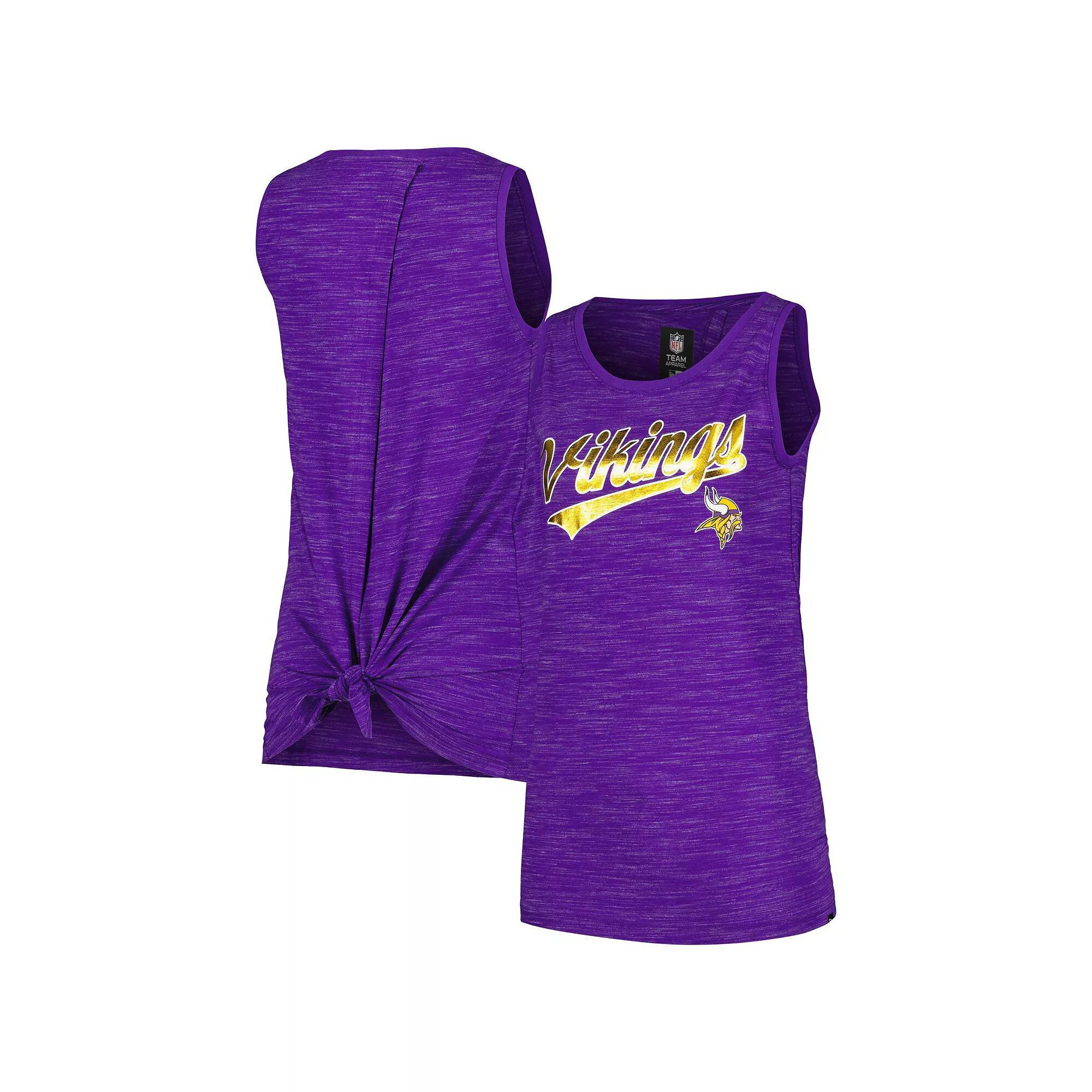 Women's New Era  Purple Minnesota Vikings  Space Dye Active Tank Top, Size: 2XL Product Image