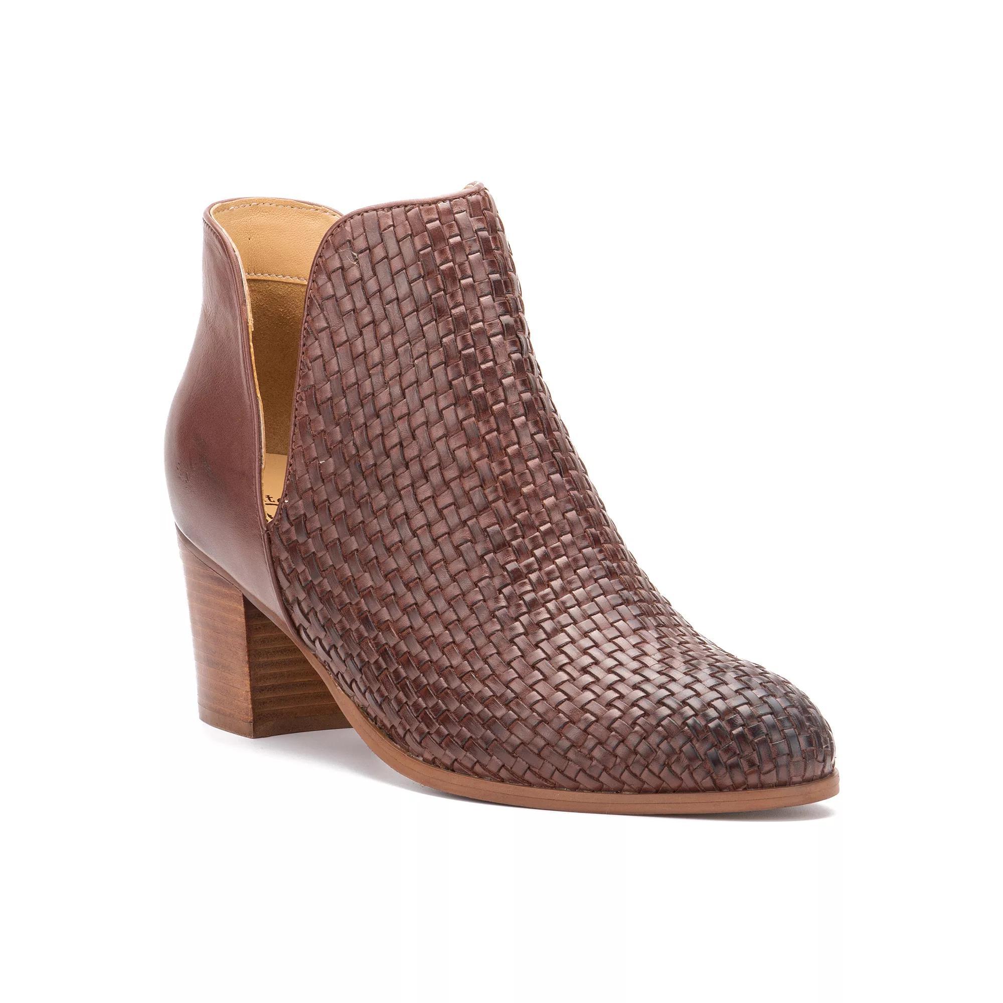 Vintage Foundry Co. Skyler Womens Leather Ankle Boots Product Image