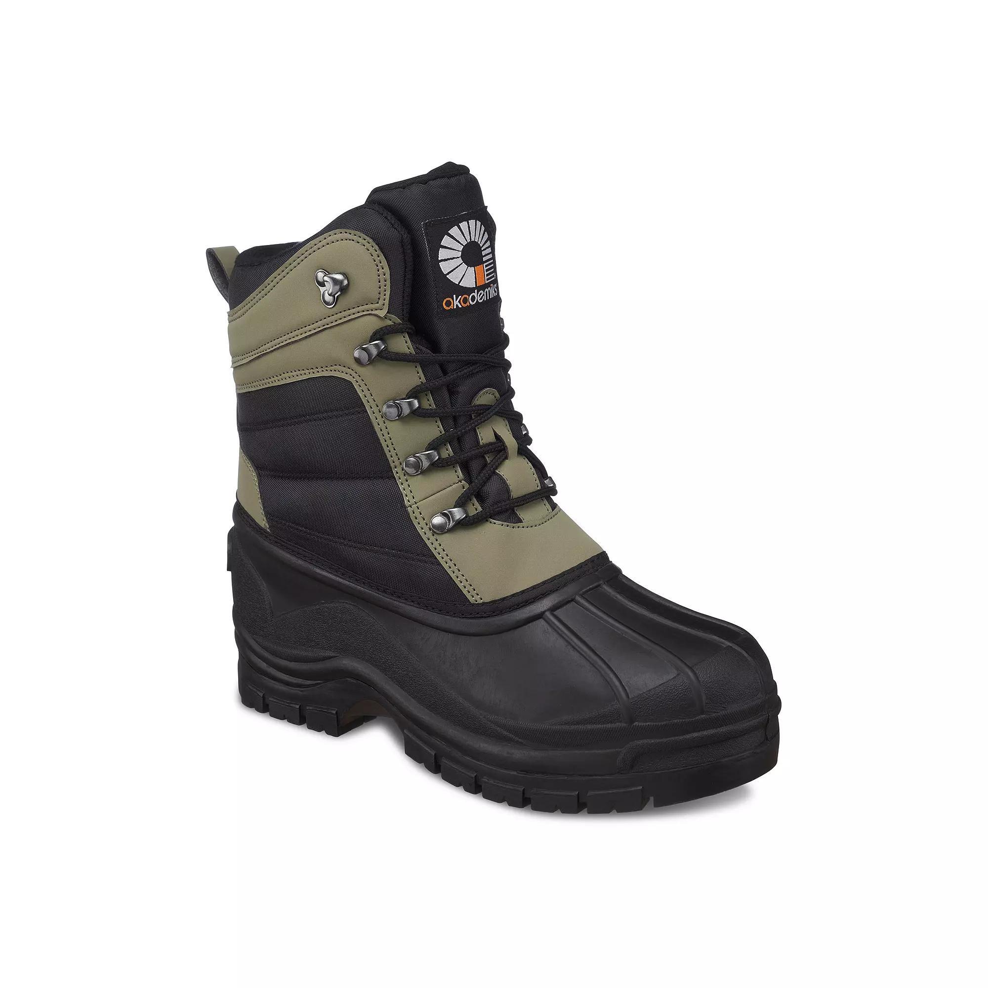 Akademiks Snow Men's Winter Boots, Size: 11 Medium, Green Product Image