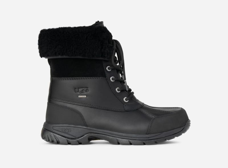 Mens Butte Waterproof Leather Cuffed Boots Product Image