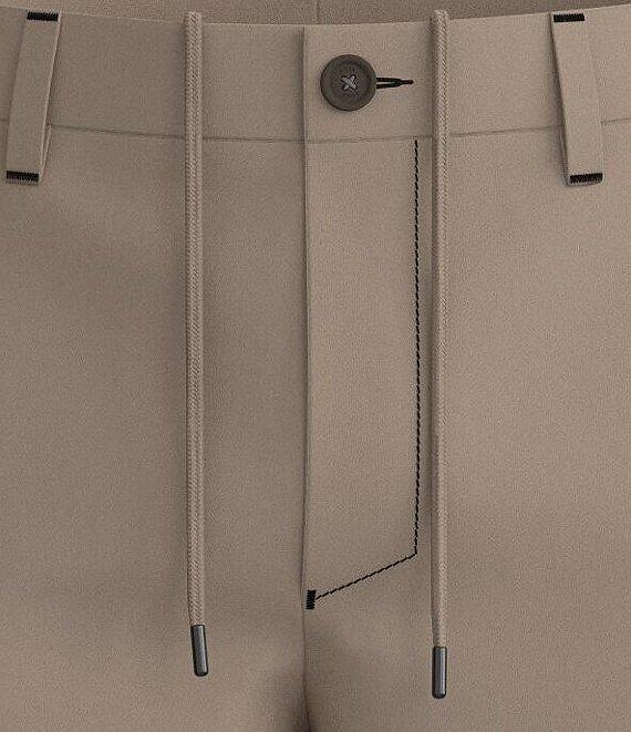 Hugo Boss BOSS Slim Fit Performance Stretch Commuter 10.5#double; Inseam Shorts Product Image