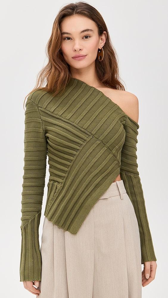 Cult Gaia Jaidan Knit Top | Shopbop Product Image