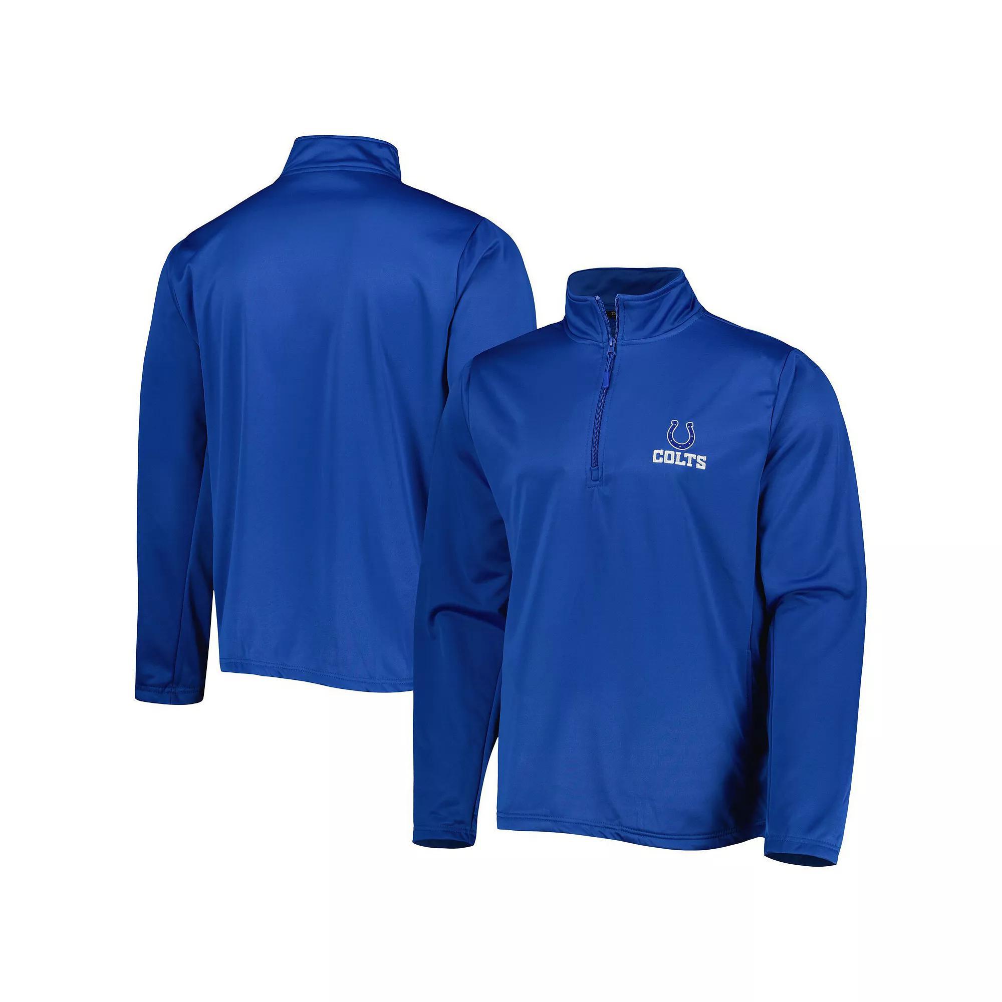 Mens Dunbrooke Royal Indianapolis Colts All-Star Tech Quarter-Zip Top Product Image