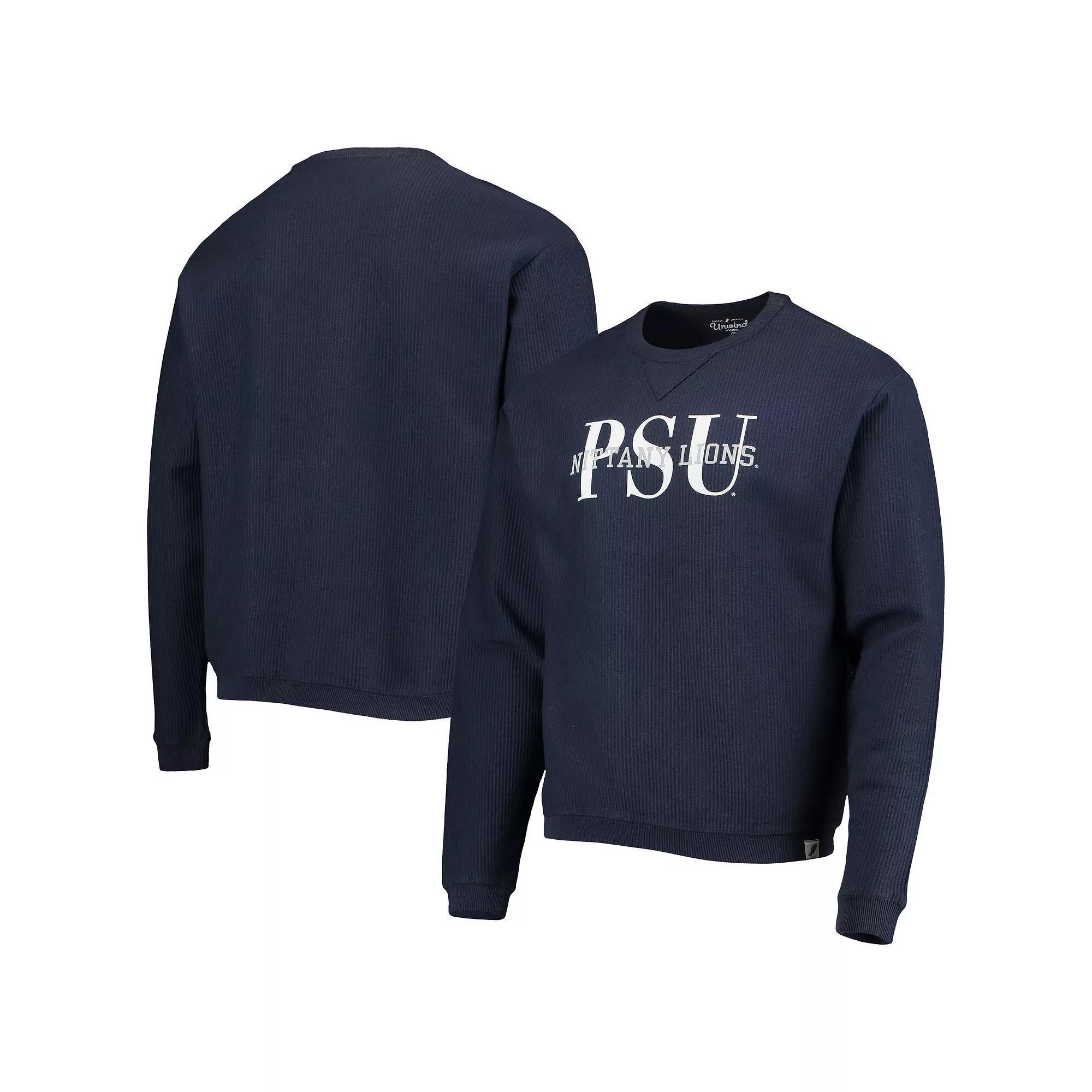 Men's League Collegiate Wear Navy Penn State Nittany Lions Timber Pullover Sweatshirt, Size: 2XL, Blue Product Image