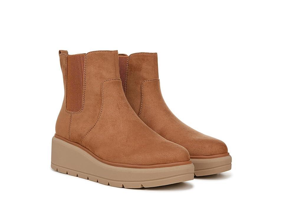 Dr. Scholl's Nice Day Max Women's Wedge Boots, Size: 6, Honey Brown Product Image