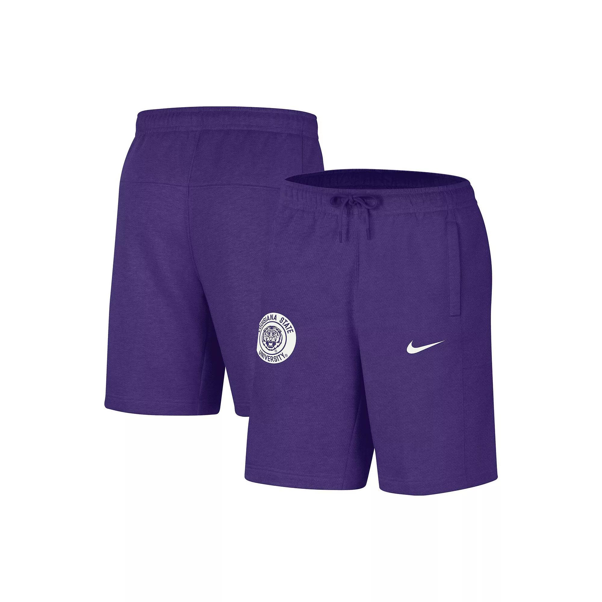 Men's Nike Purple LSU Tigers Logo Shorts, Size: Small Product Image