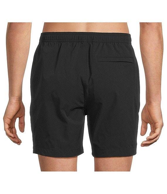Psycho Bunny Samos Hydro Chromic 5 3/4#double; Inseam Printed Swim Trunks Product Image