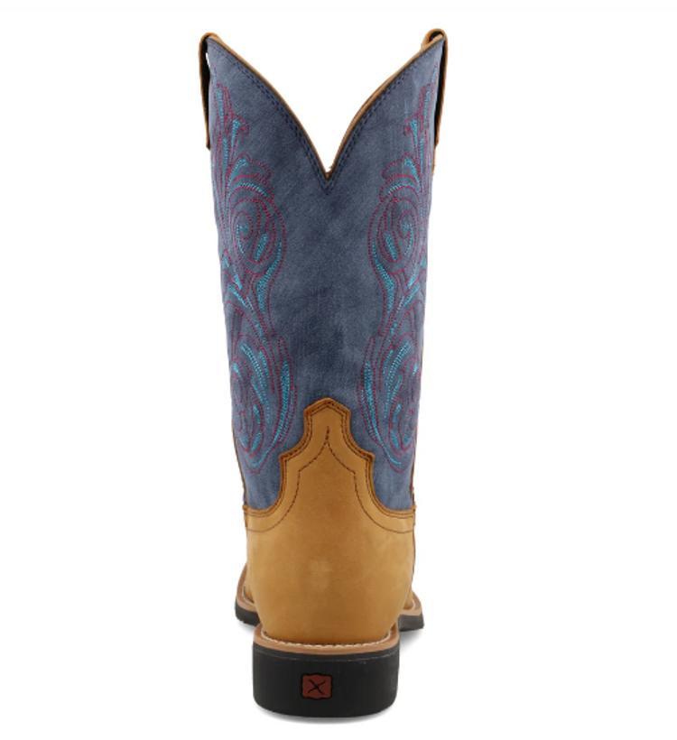 SALE Twisted X® Hooey™ Men's 12" Peanut Tan Square Toe Boots Product Image