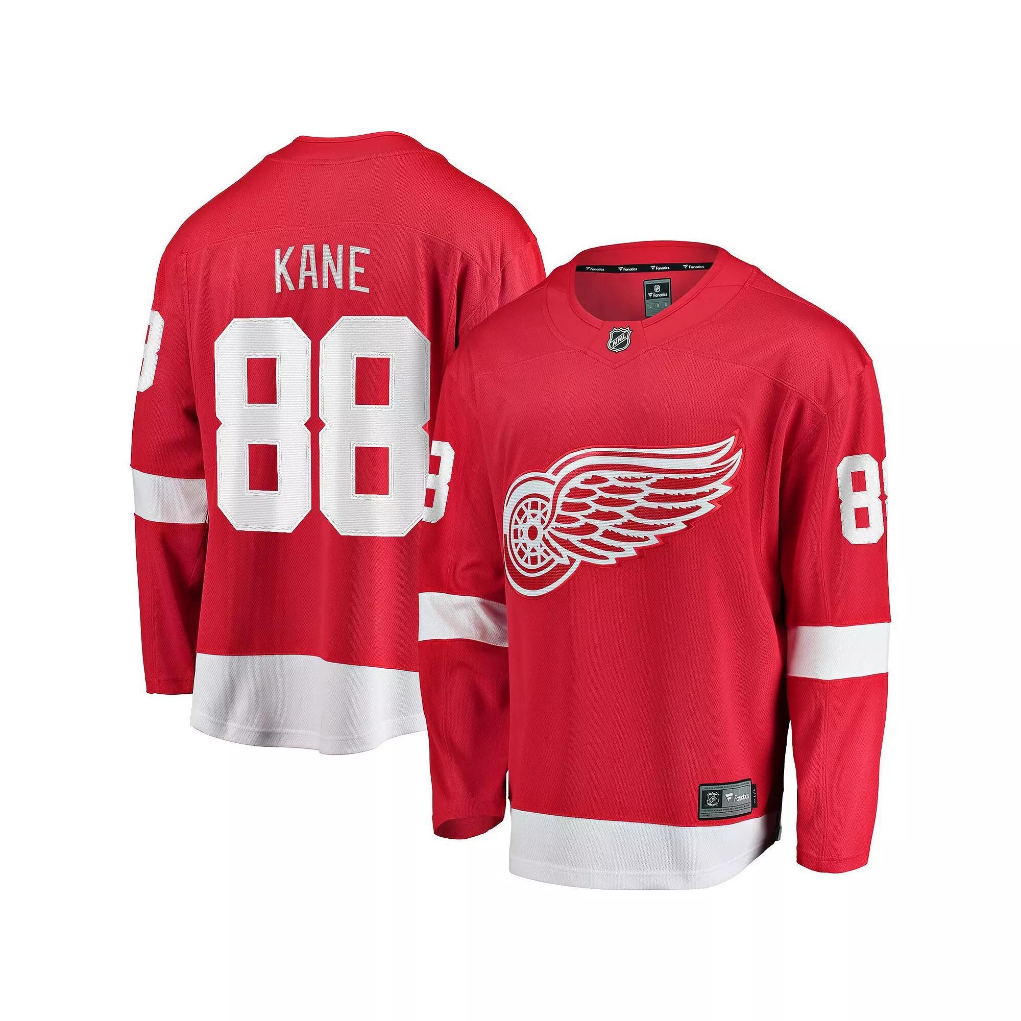 Men's Fanatics Branded Patrick Kane Red Detroit Red Wings Home Breakaway Player Jersey, Size: 4XL Product Image