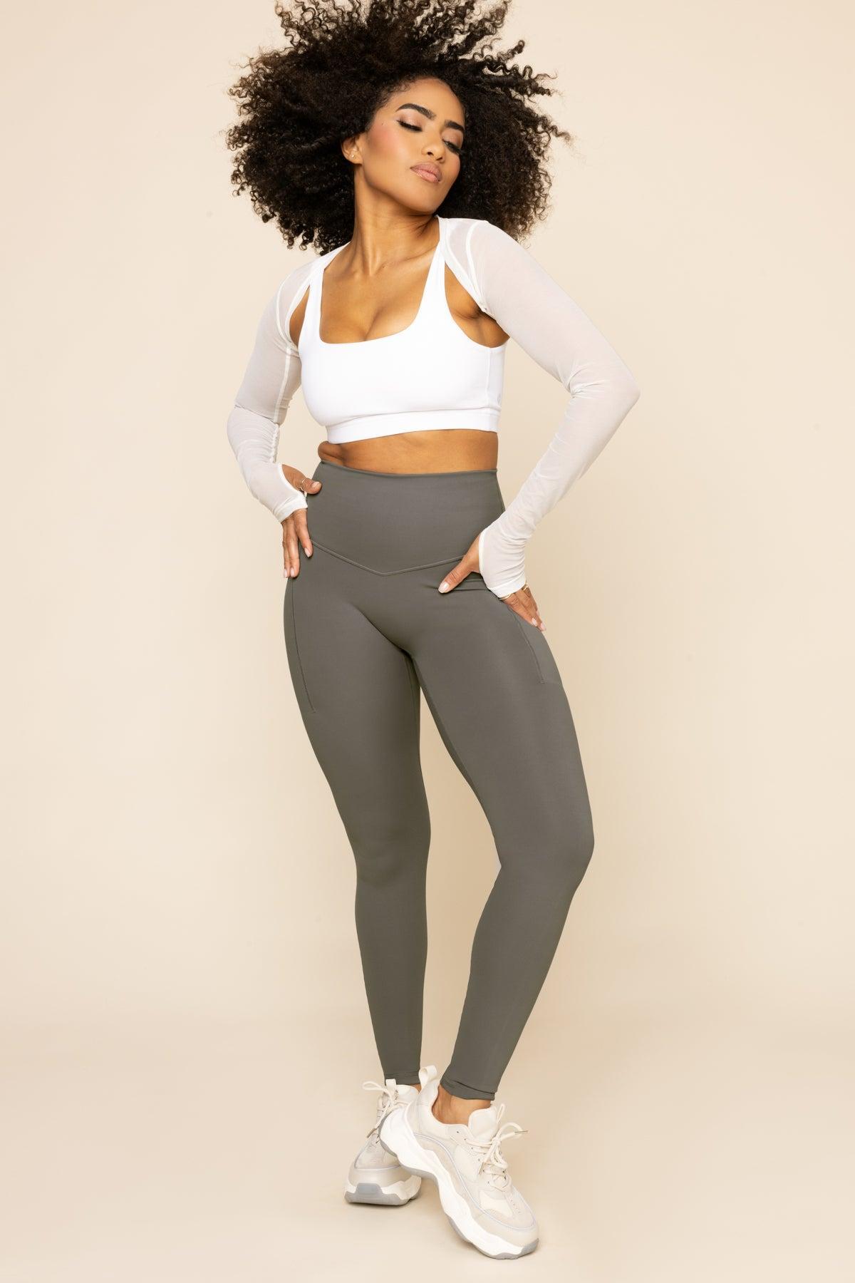Supersculpt™ Leggings with Pockets - English Ivy Product Image