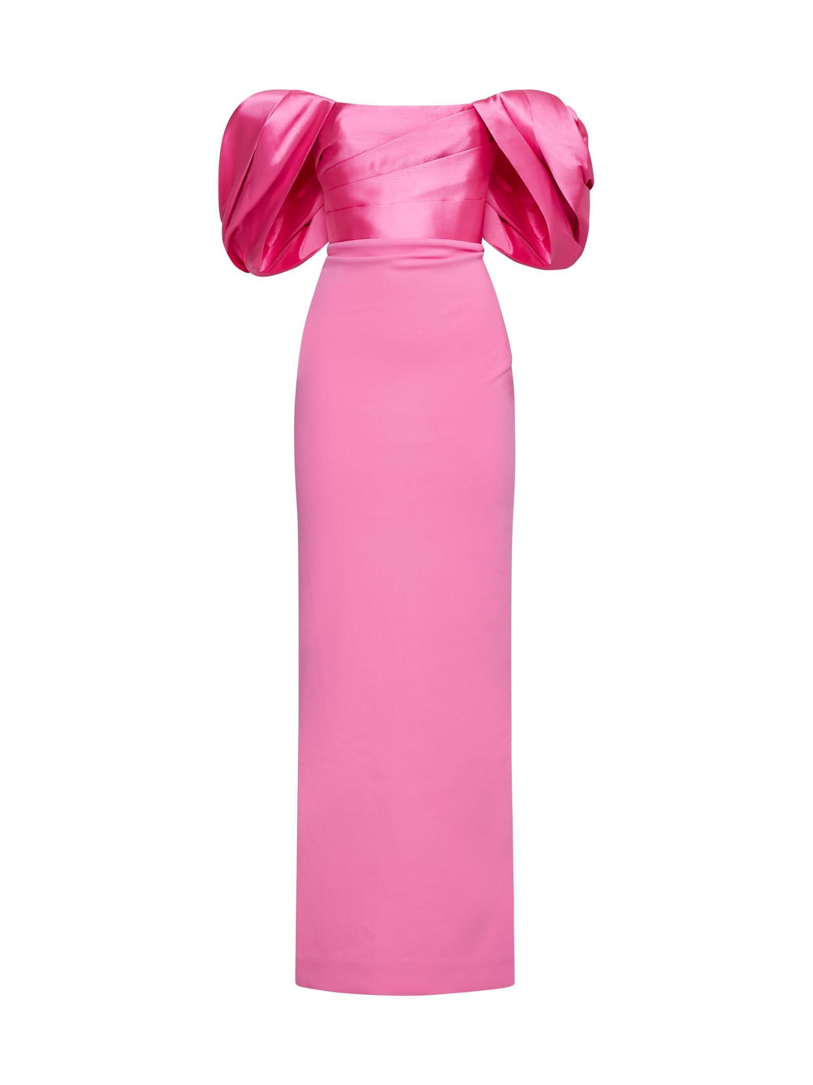 SOLACE LONDON Dresses In Light Pink Product Image