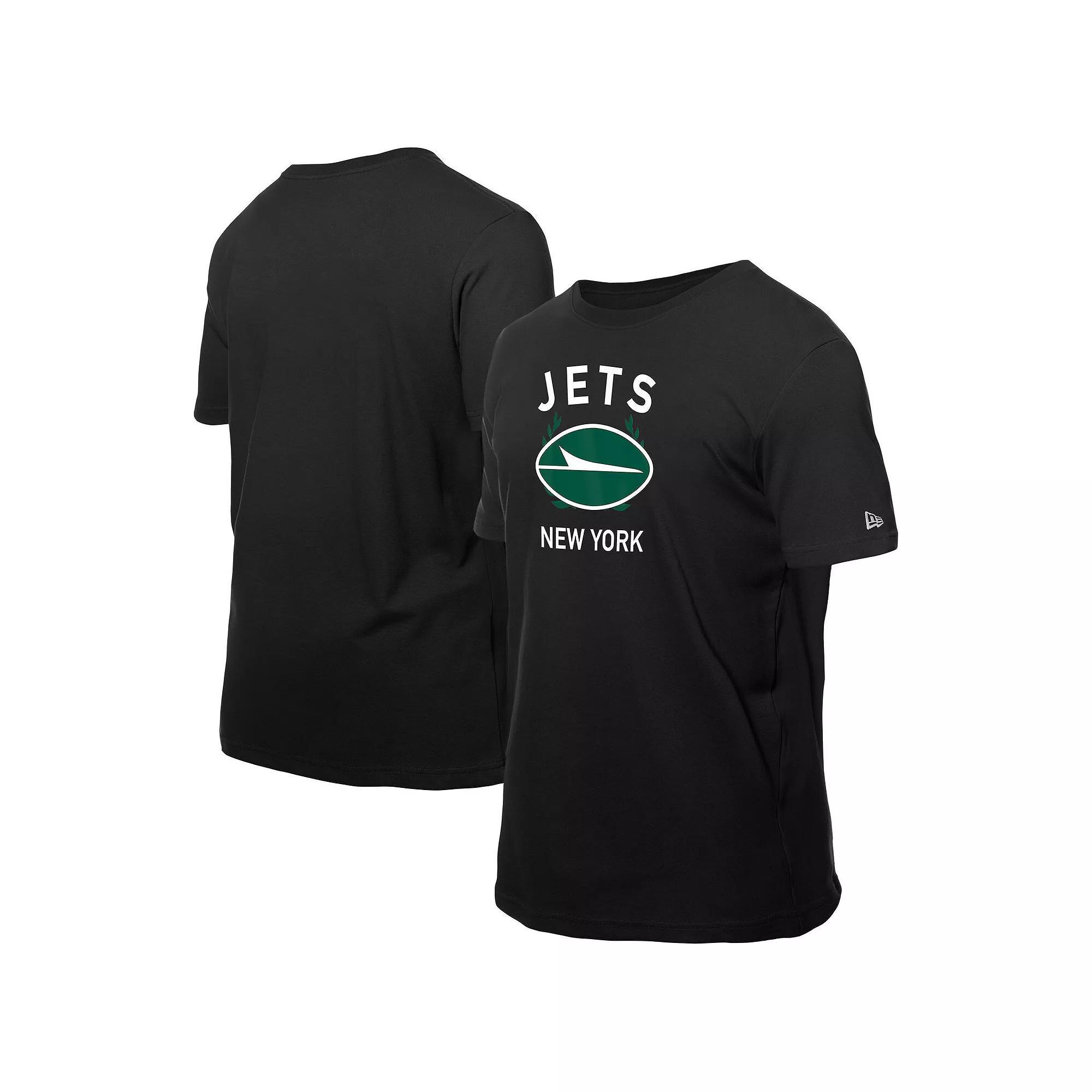 Men's New Era Black New York Jets 2025 NFL Draft T-Shirt, Size: Large Product Image