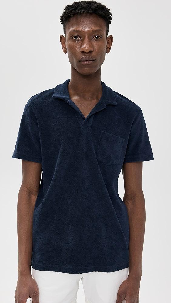 Orlebar Brown Terry Polo | Shopbop Product Image