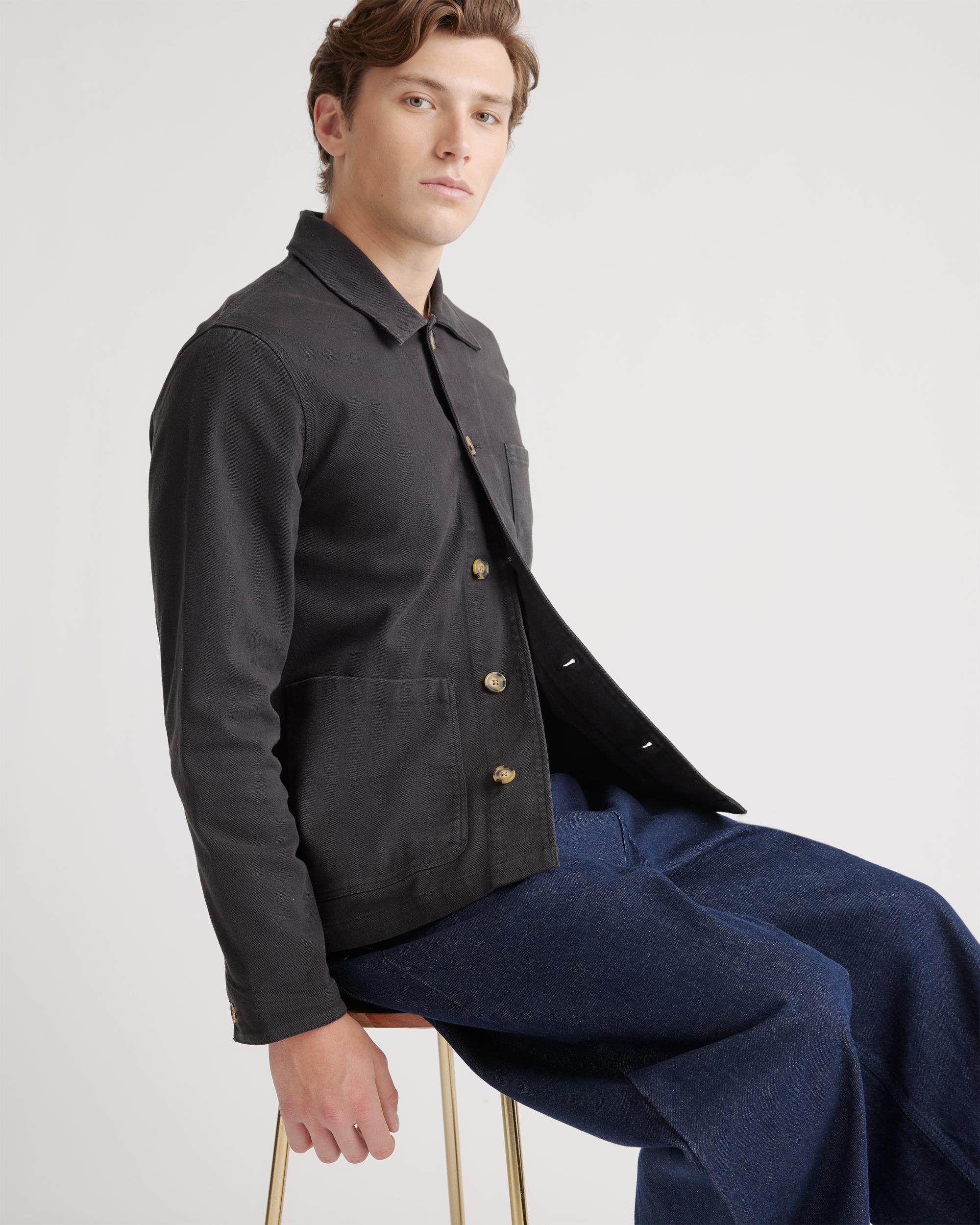 Quince | Men's Organic Comfort Stretch Chore Jacket Size XL, Organic Cotton Product Image