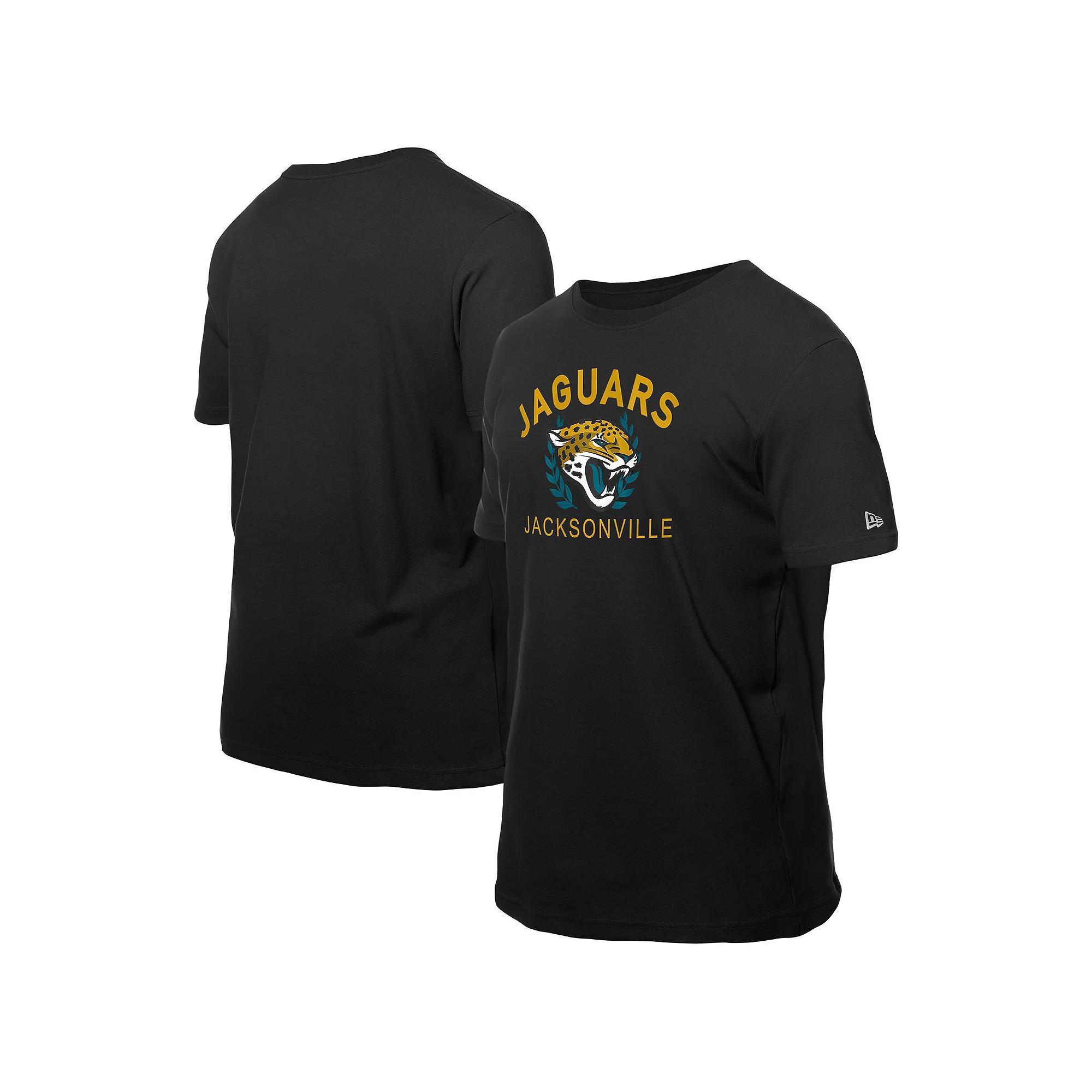 Men's New Era Black Jacksonville Jaguars 2025 NFL Draft T-Shirt, Size: Medium Product Image