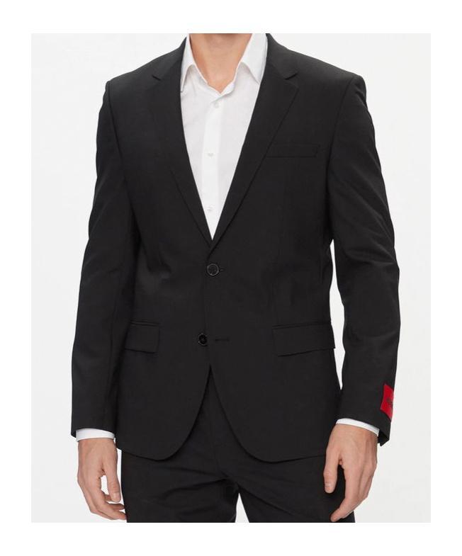 HUGO BOSS Long-sleeved Suit In Black Product Image