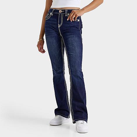 Womens True Religion Becca Lurex Super T Bootcut Jeans Product Image