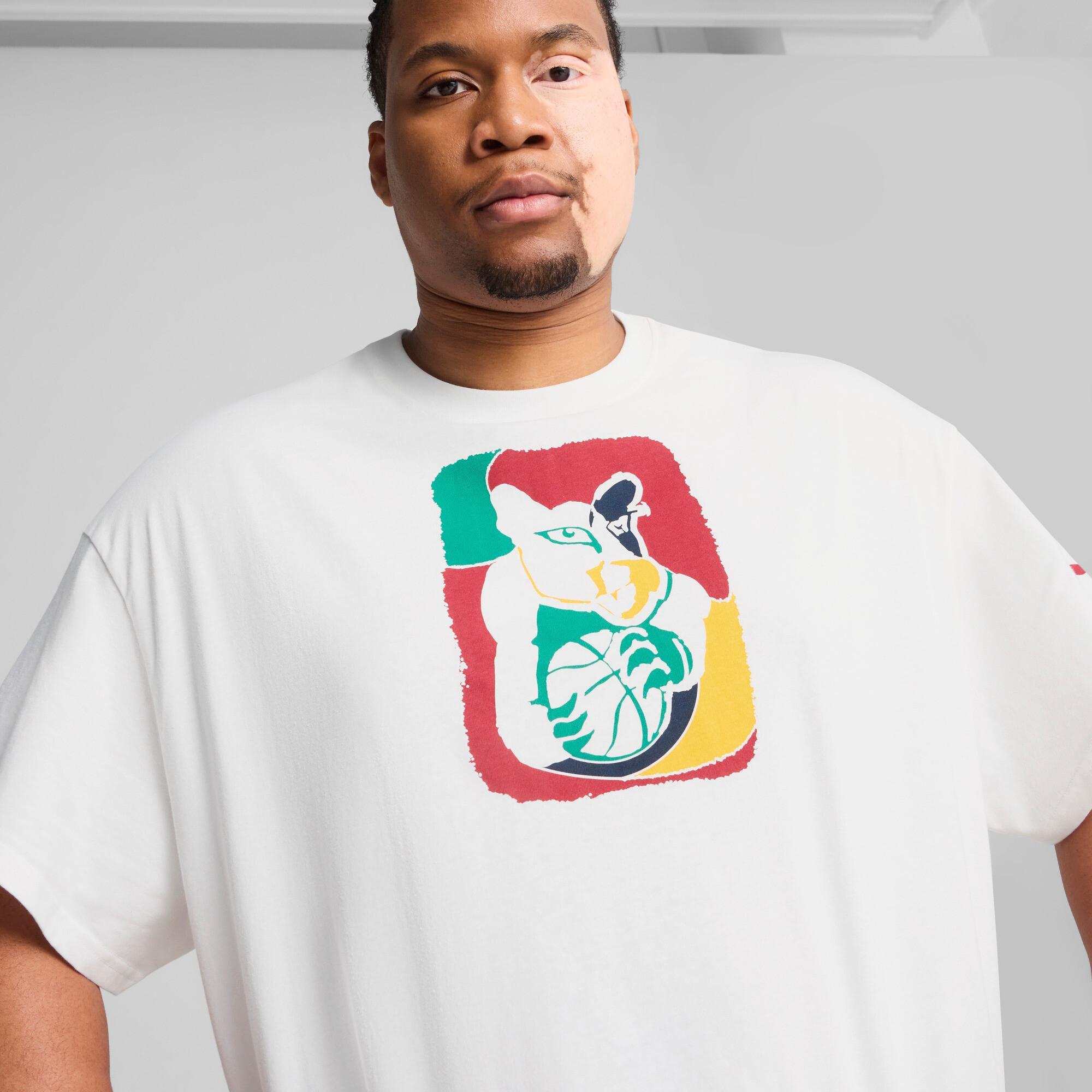 PUMA Dylan Exhibit Men's Basketball T-Shirt Product Image