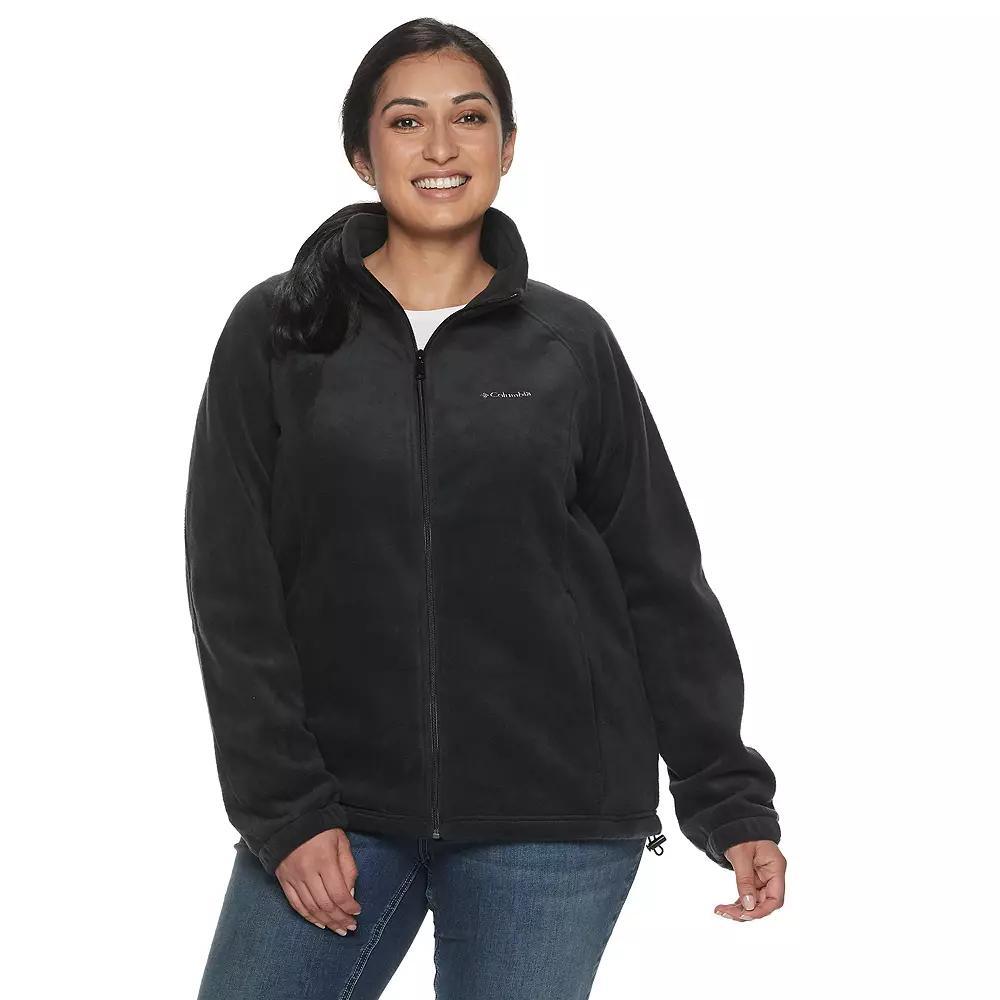 Womens Columbia Benton Springs Zip-Front Fleece Jacket Columbia Blue Product Image