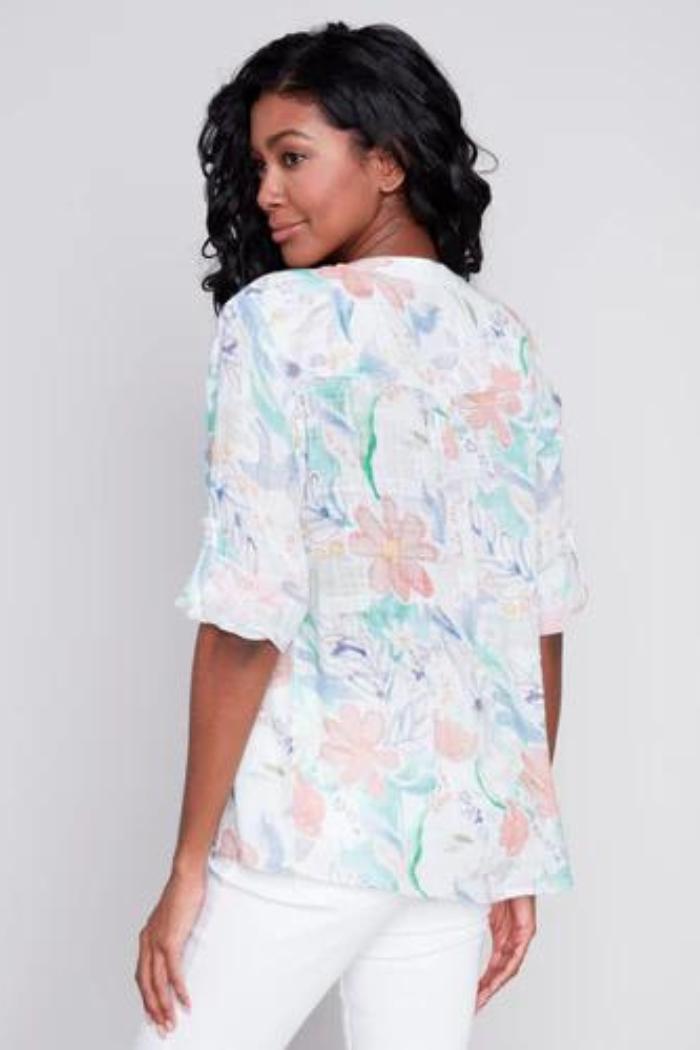 Cotton Gauze Blouse Product Image