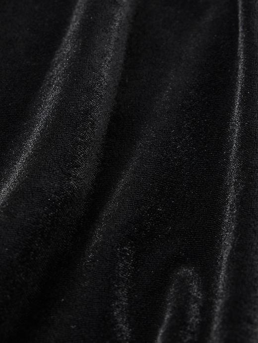 Strapless Velvet Mini Dress Product Image