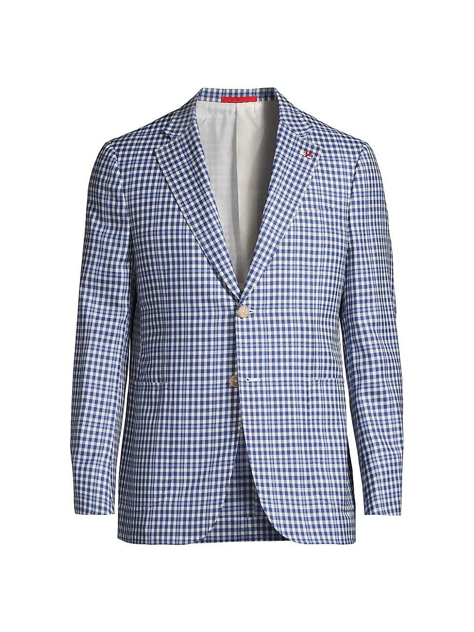 Mens Windowpane Capri Sport Jacket Product Image