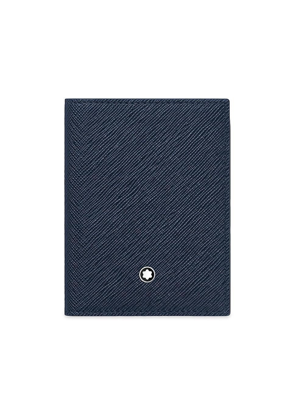 Mens Sartorial Leather Bifold Card Holder Product Image