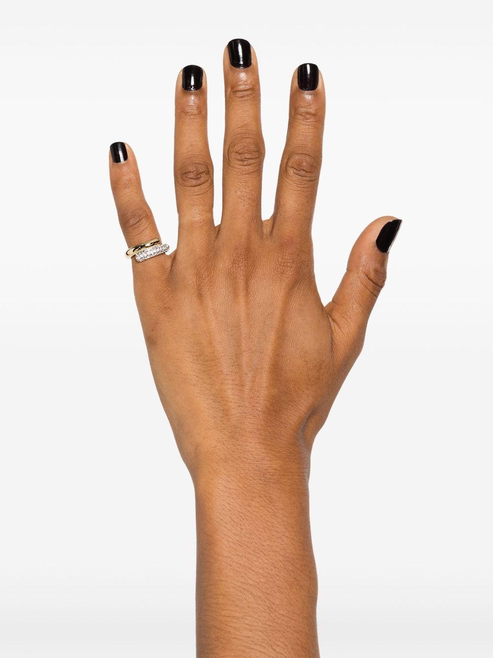 Dextera crystal-embellished ring Product Image