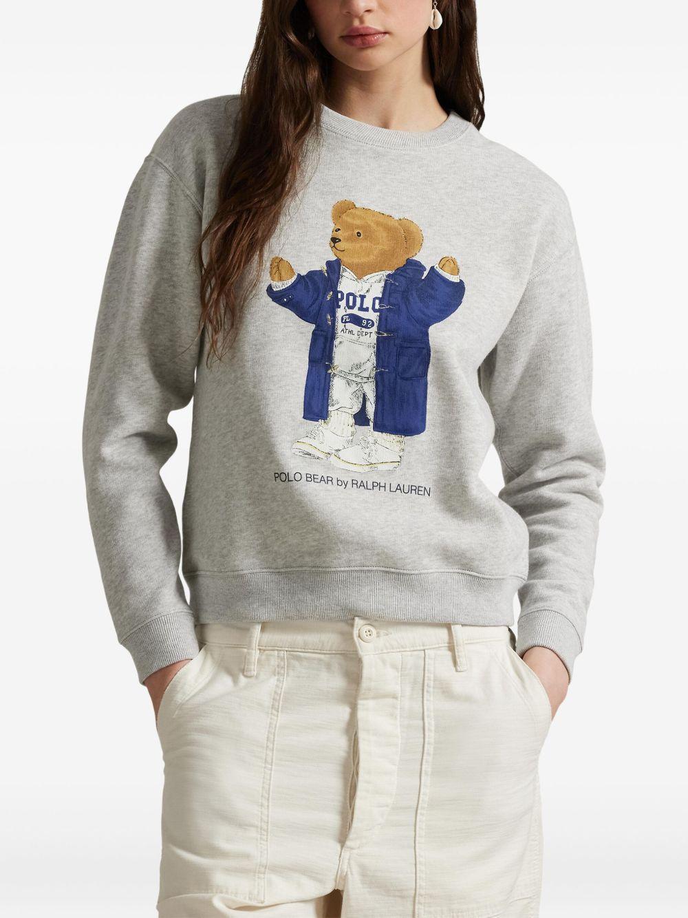 Polo Bear crew-neck sweatshirt Product Image