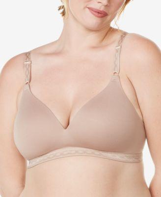 Warners Cloud 9® Super Soft Wireless Lightly Lined Comfort Bra 1269, Women's, Size: 32 A, Toasted Brown Product Image