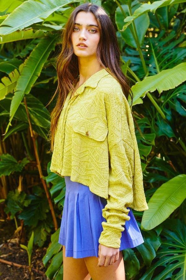 Chrysanthemum Cropped Jacket Product Image