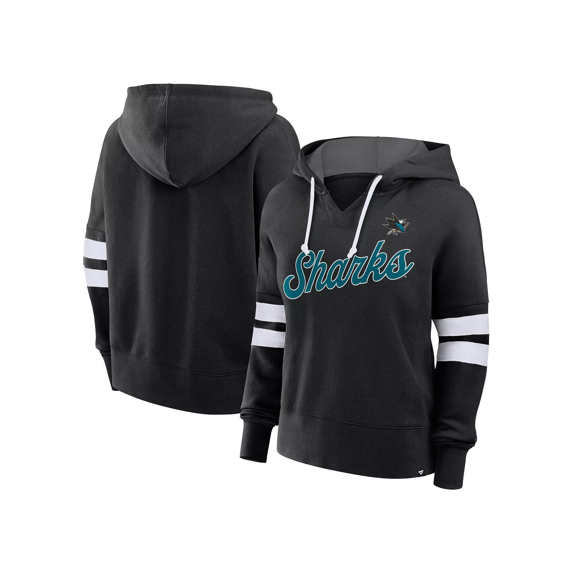 Women's Fanatics Deep Sea Blue Seattle Kraken Seize Fleece Pullover Hoodie, Size: Medium, Krk Blue Product Image