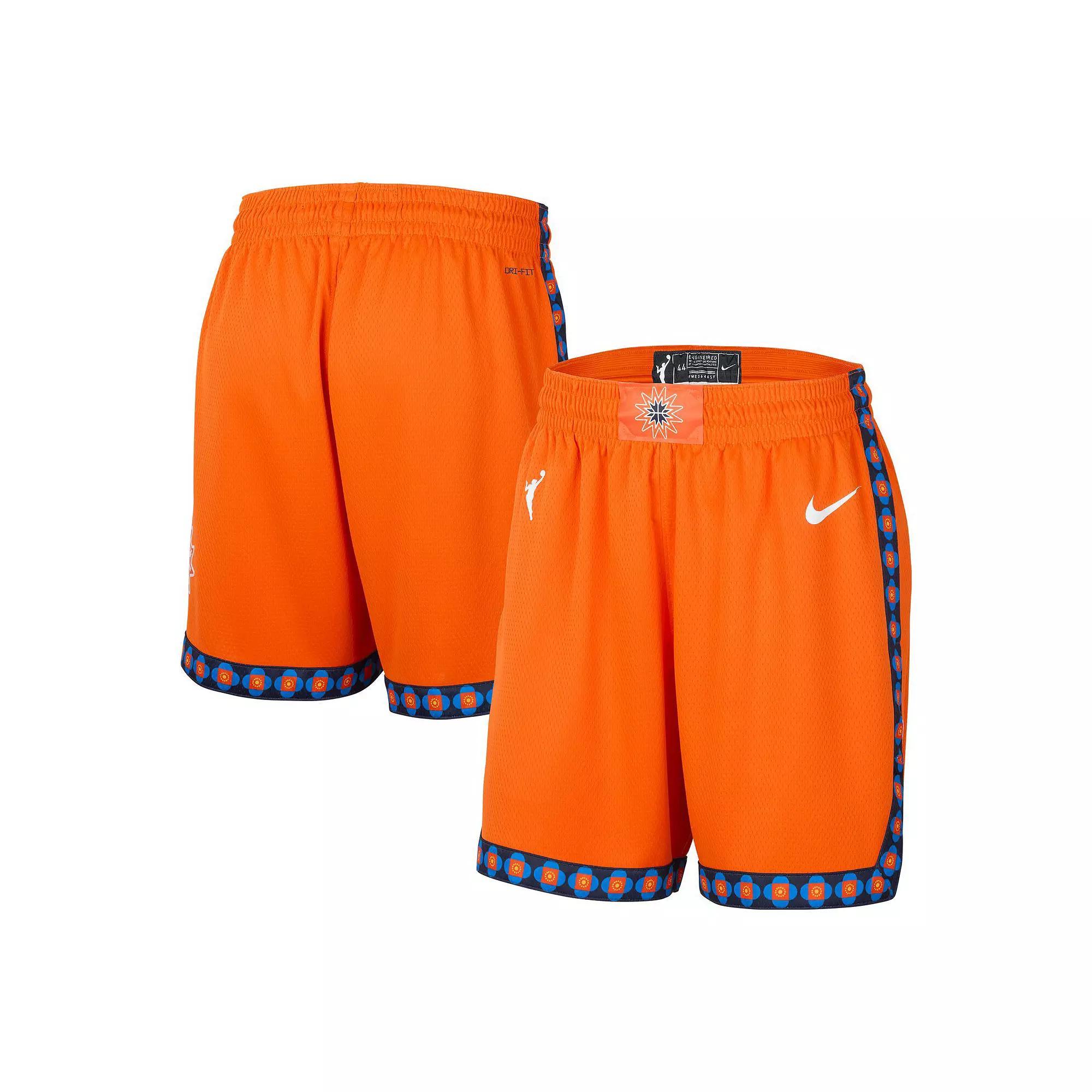 Women's Nike Orange Connecticut Sun On-Court Victory Performance Shorts, Size: Small, Wnb Orange Product Image