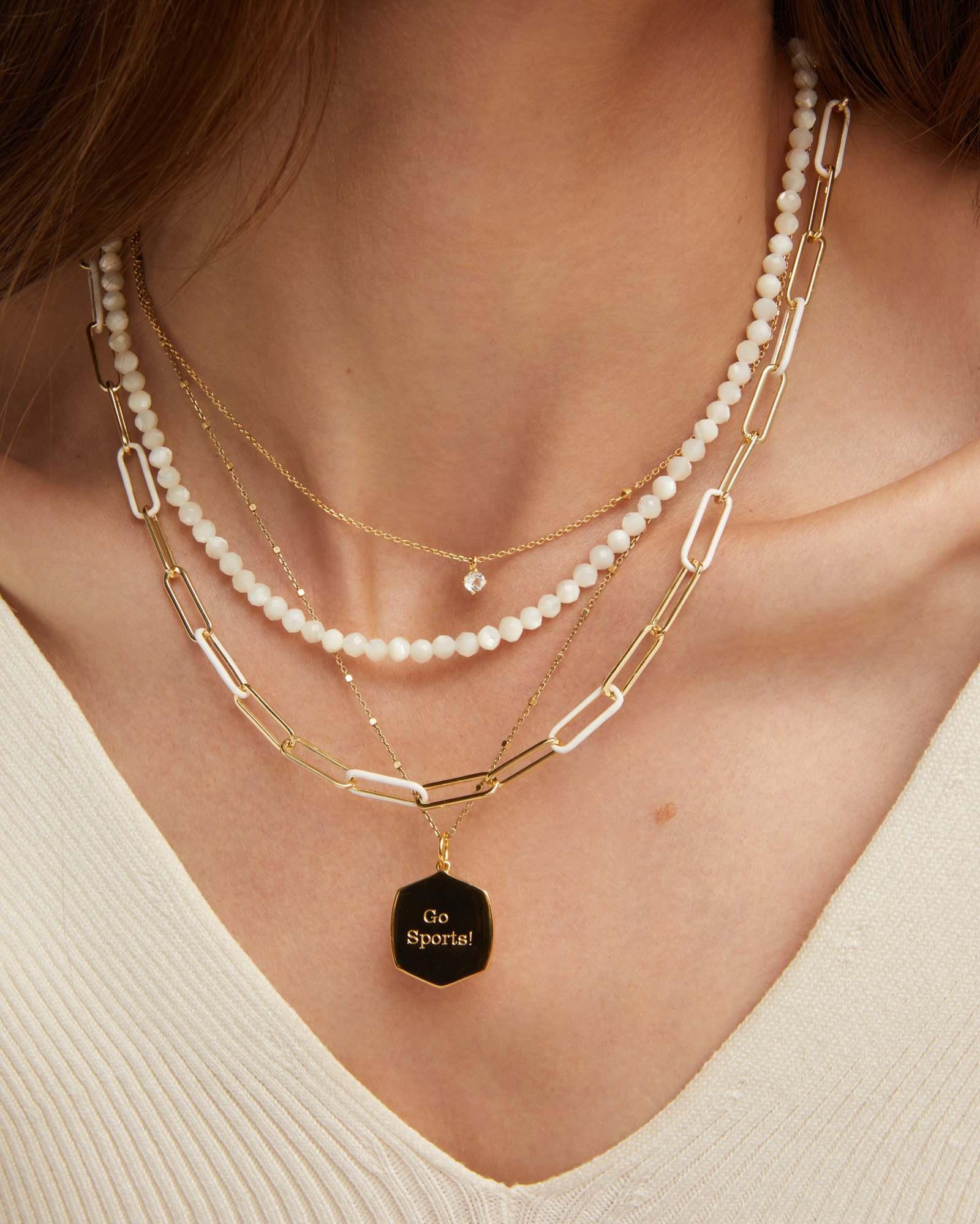Ainsley Gold Convertible Chain Necklace Product Image