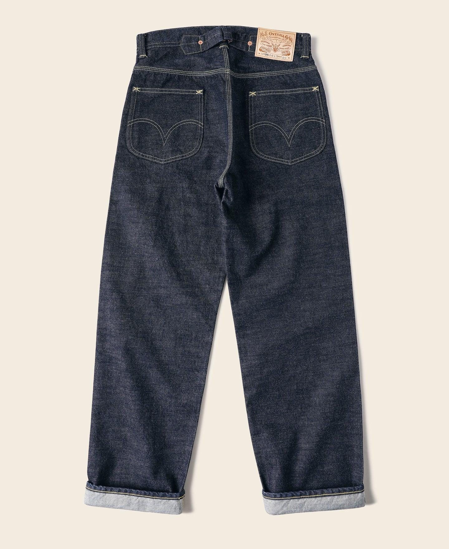 1936 Model Cowboy Selvedge Denim Jeans Product Image
