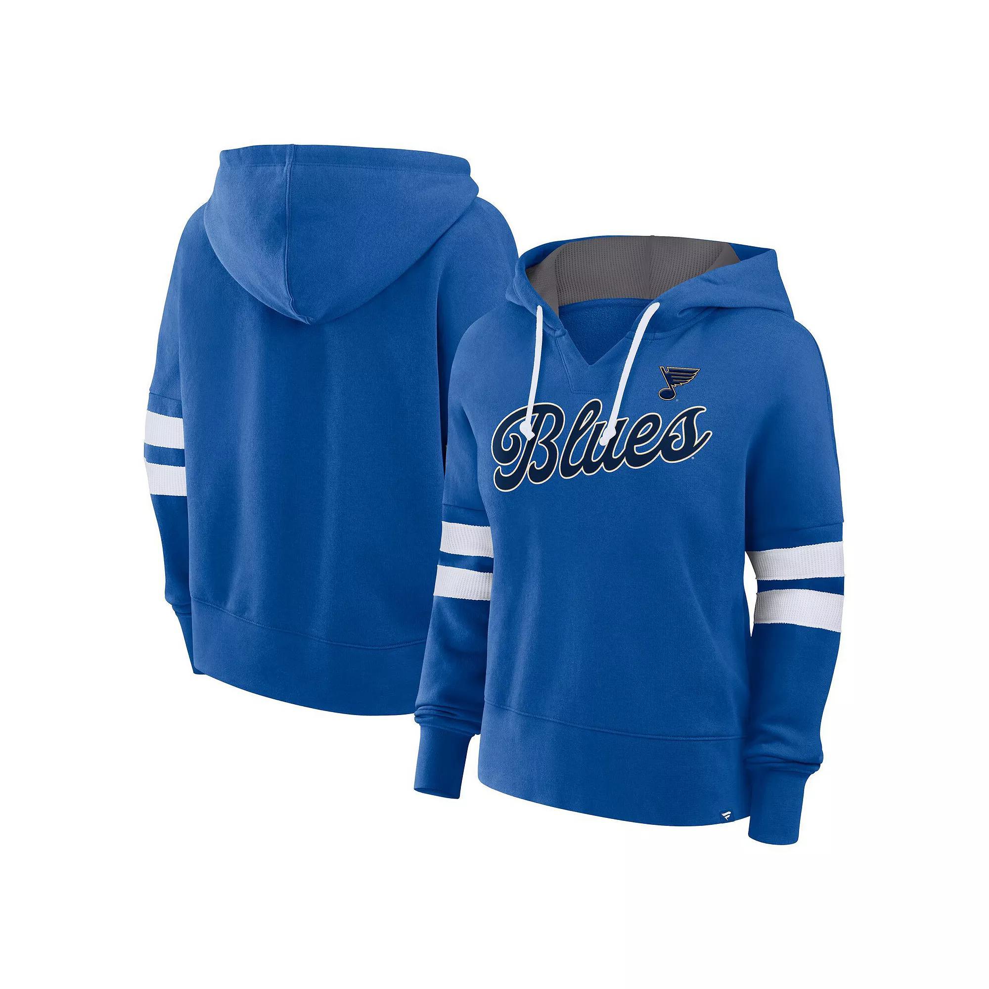 Women's Fanatics Red Chicago Blackhawks Seize Fleece Pullover Hoodie, Size: Small Product Image
