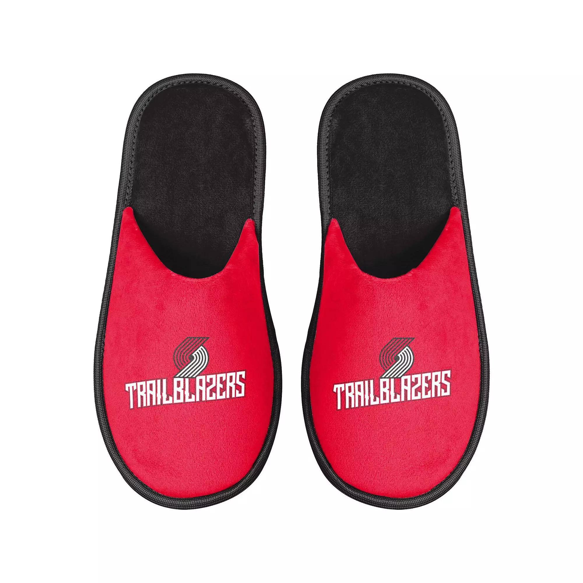 Men's FOCO Portland Trail Blazers Scuff Slide Slippers, Size: Medium, Red Product Image
