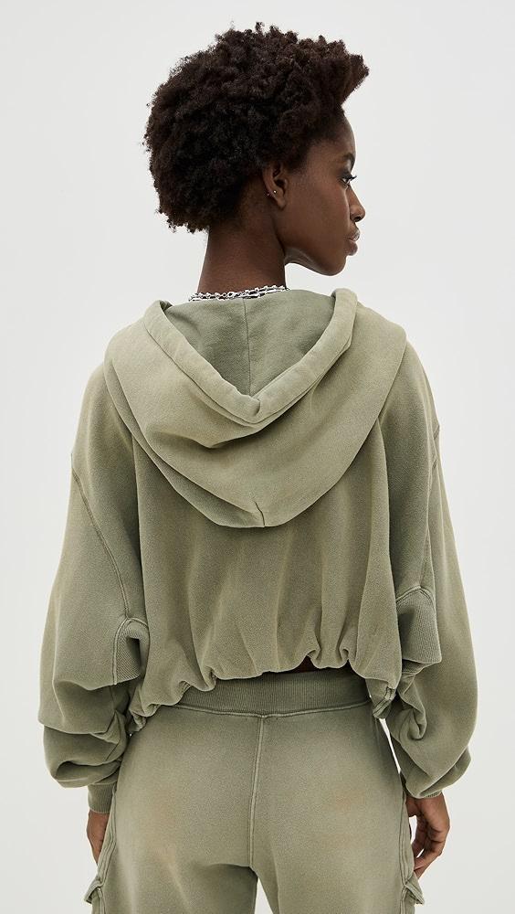 R13 Balloon Zip Up Hoodie | Shopbop Product Image